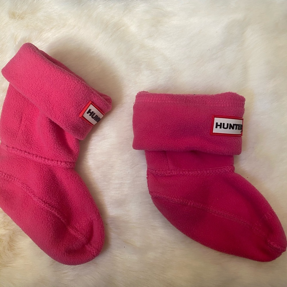 Hunter kids boot socks used once